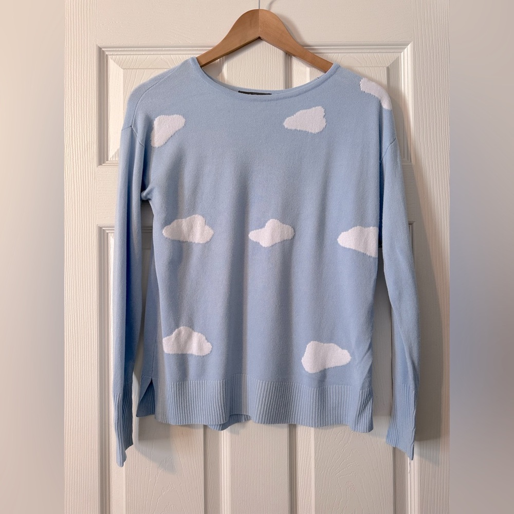 Metric sky blue cloud sweater - Picture 1 of 2